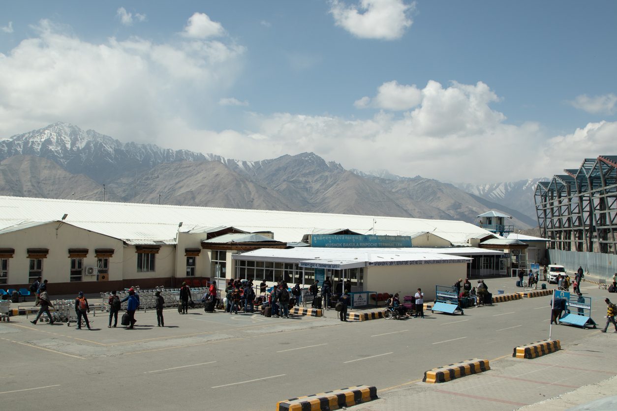 Departure from Leh