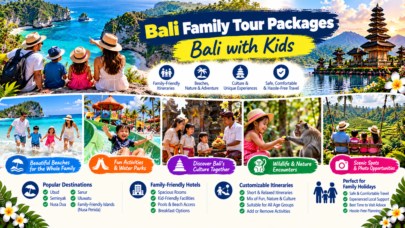 Bali Family Tour Packages: Bali with Kids