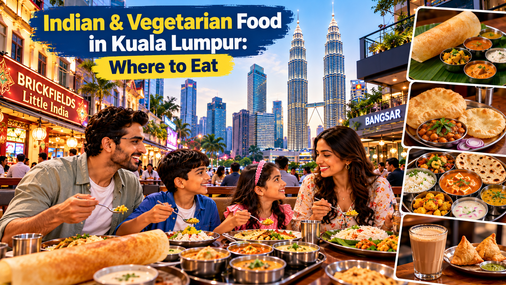 Indian and Vegetarian Food in Kuala Lumpur: Where to Eat, Including Jain Options