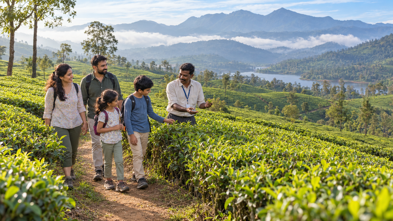 Munnar – Eravikulam, Tea and Lakes