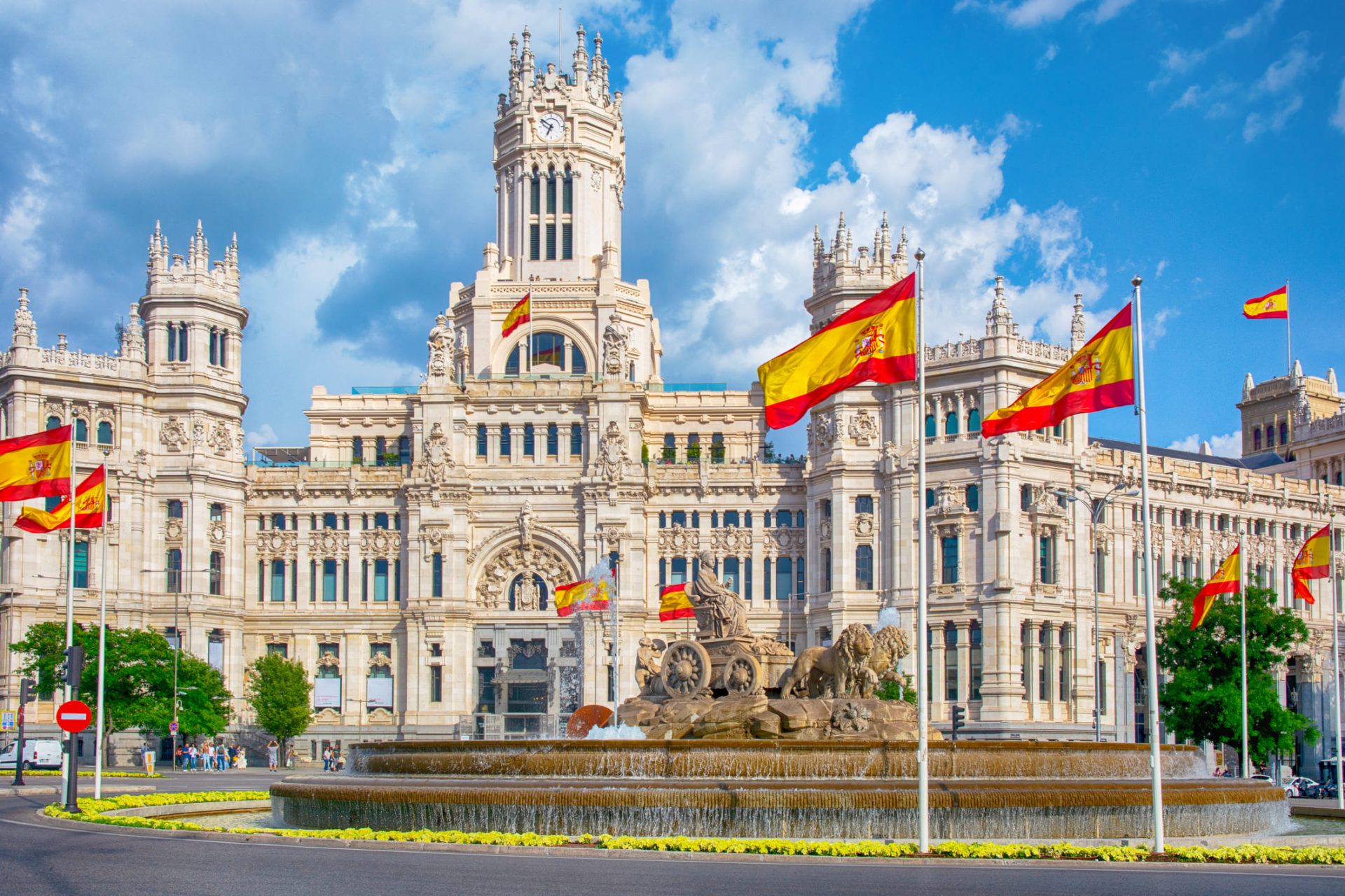 Arrival in Madrid