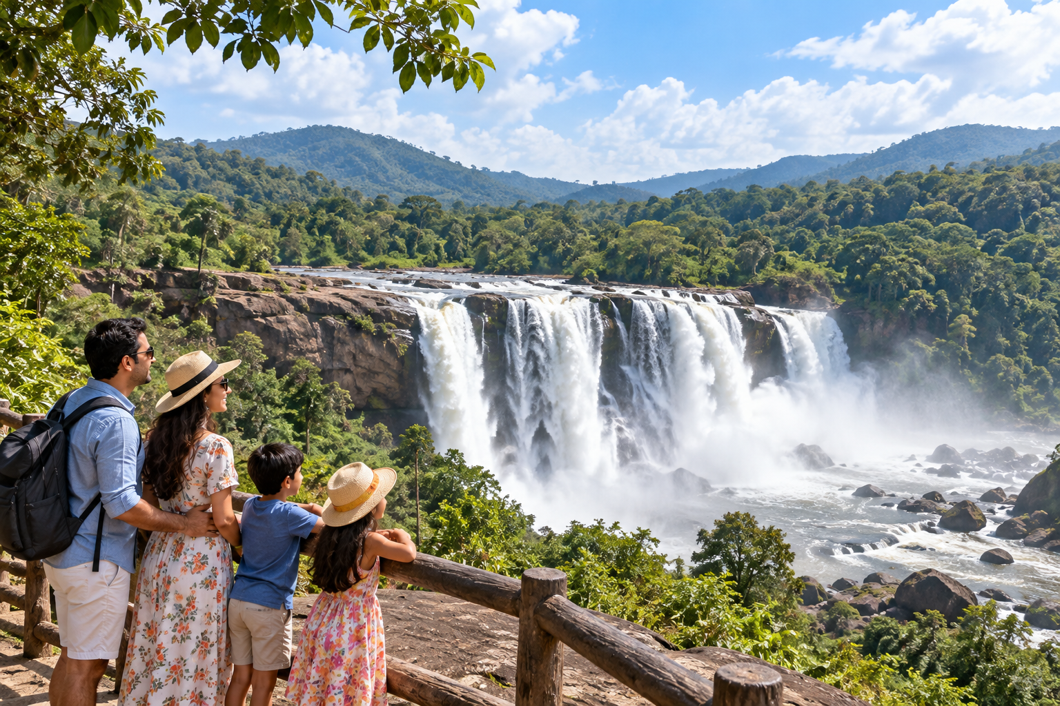 Athirapilly & Munnar – 4 Days of Waterfalls and Hills