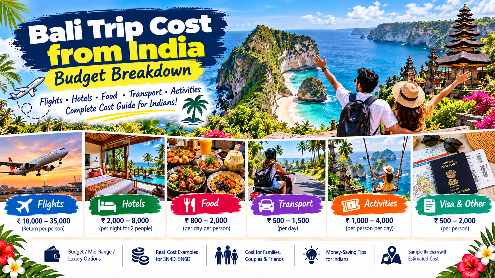 Bali Trip Cost from India: A Realistic Budget Breakdown for 2026