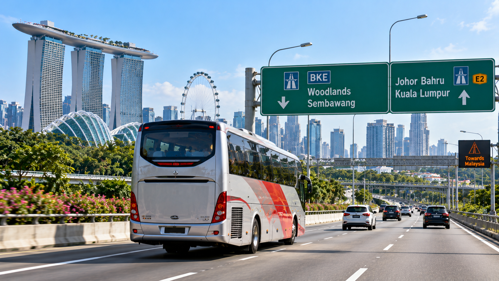 Singapore to Kuala Lumpur by Bus: Journey Time, Border Crossing and Tips