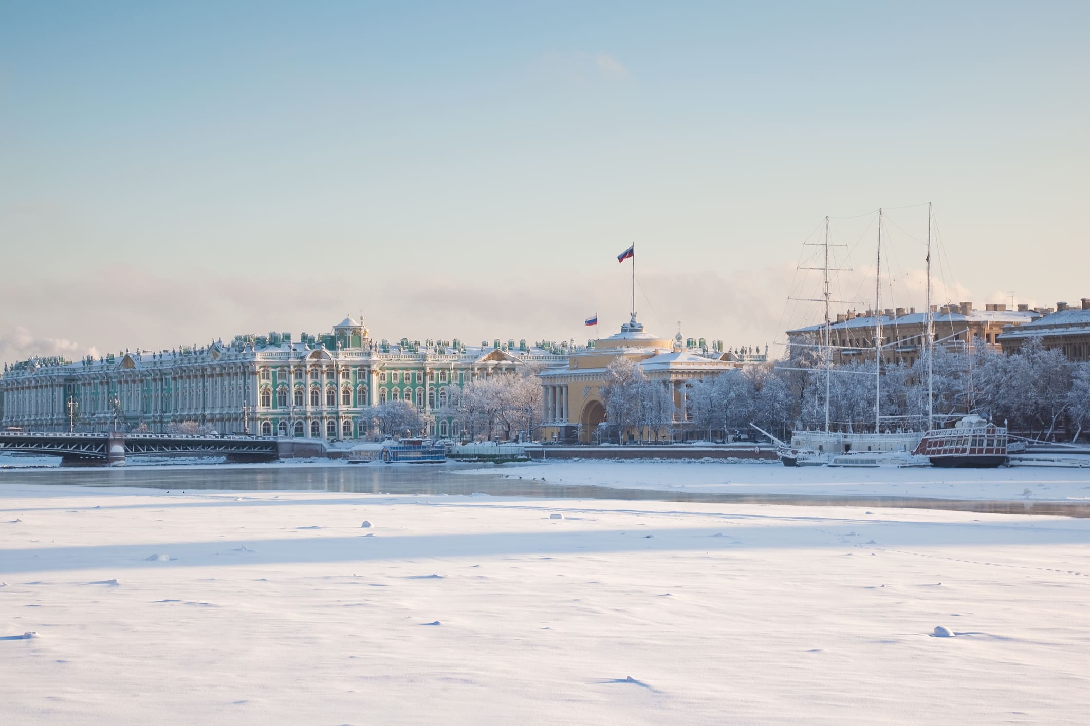 The Hermitage and the Winter Palace