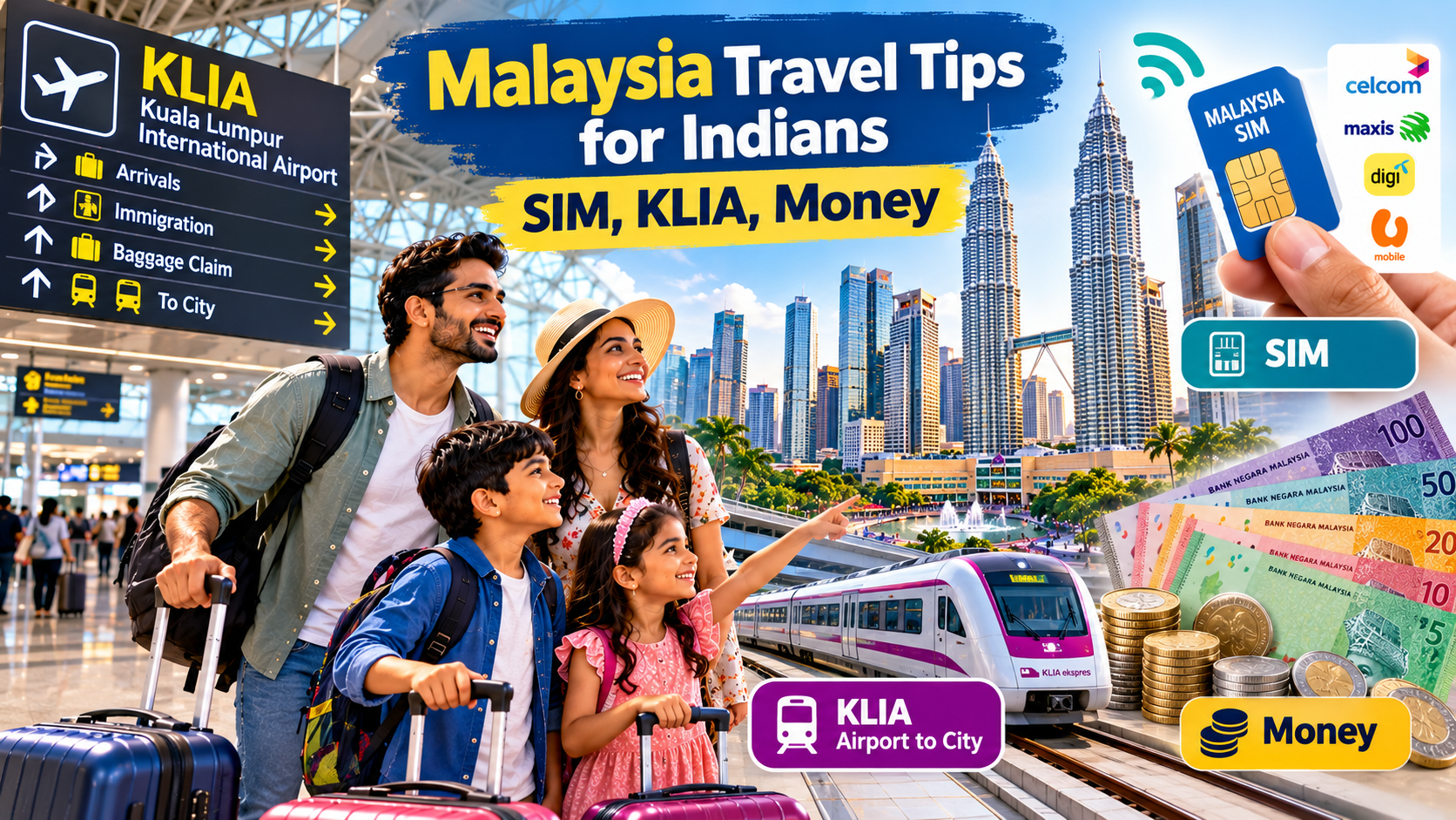 Malaysia Travel Tips for Indians: SIM Cards, Airport, Money, Transport and Rules