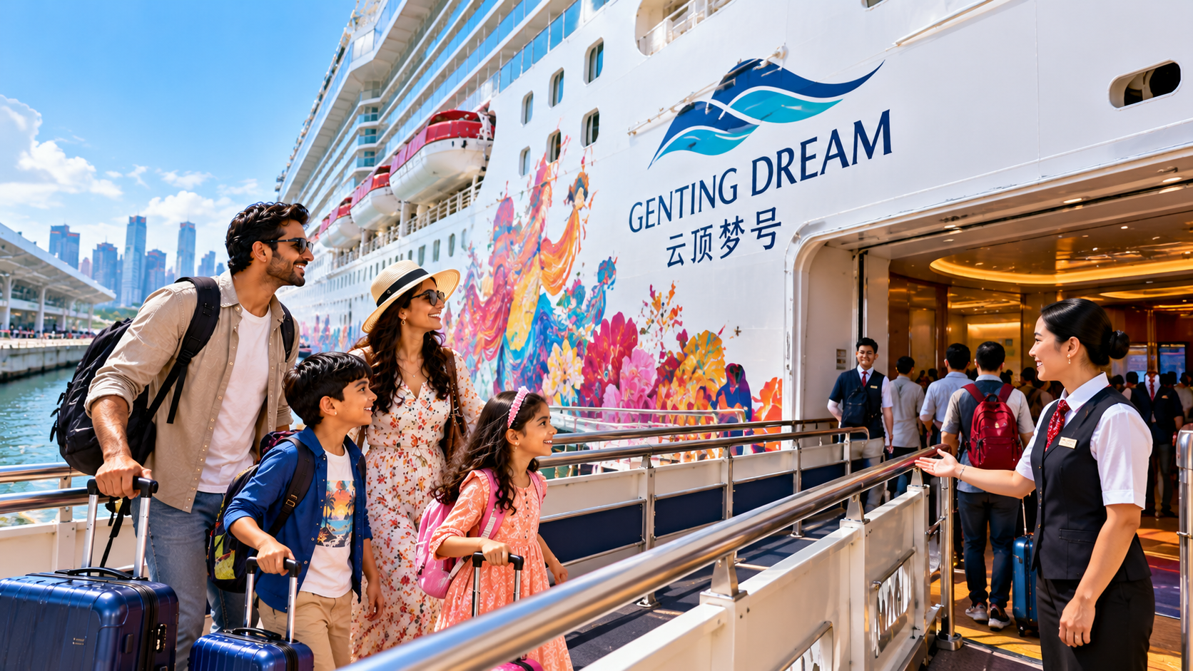 Board the Genting Dream