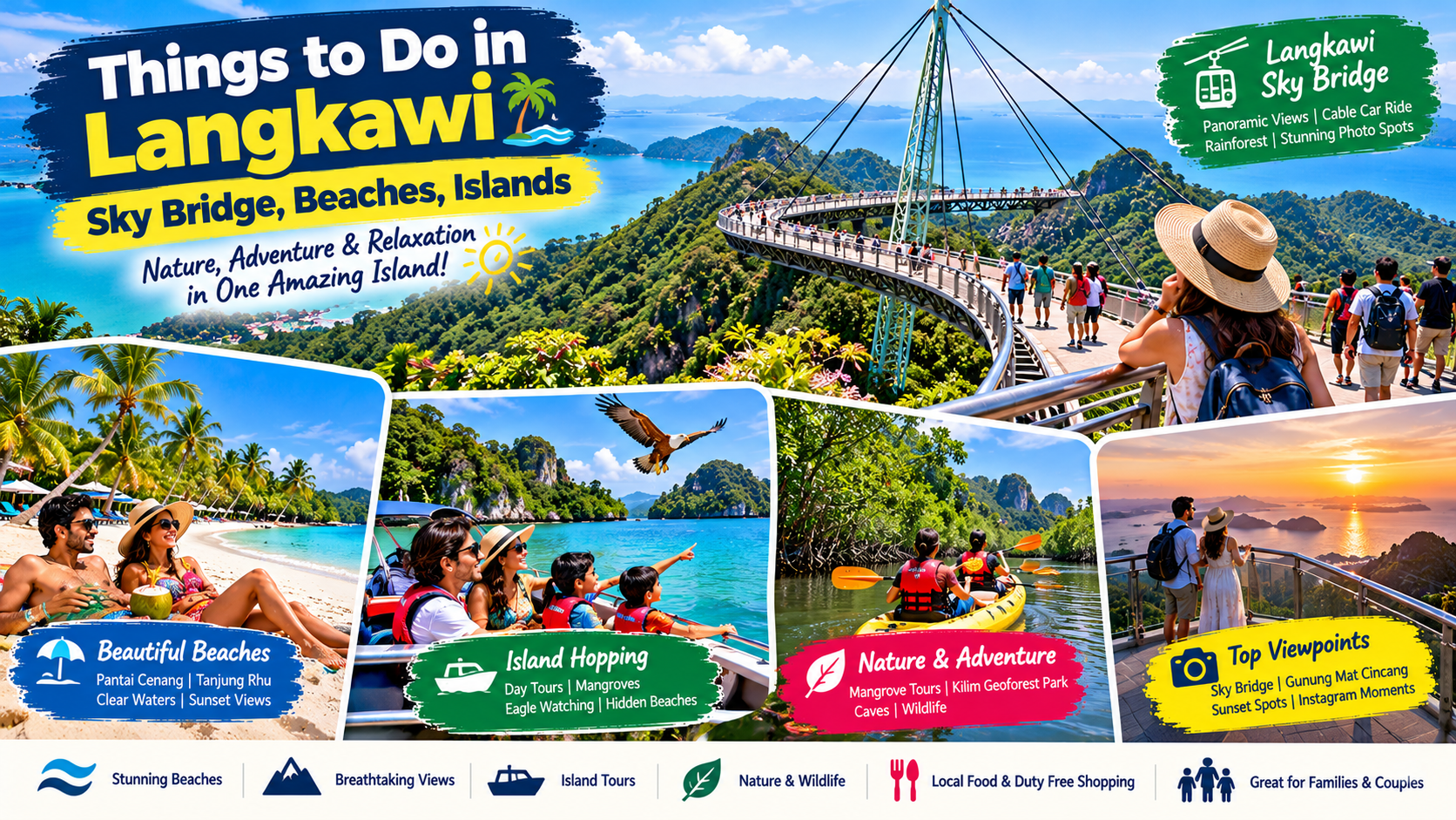 Things to Do in Langkawi: SkyBridge, Beaches, Island Hopping and More