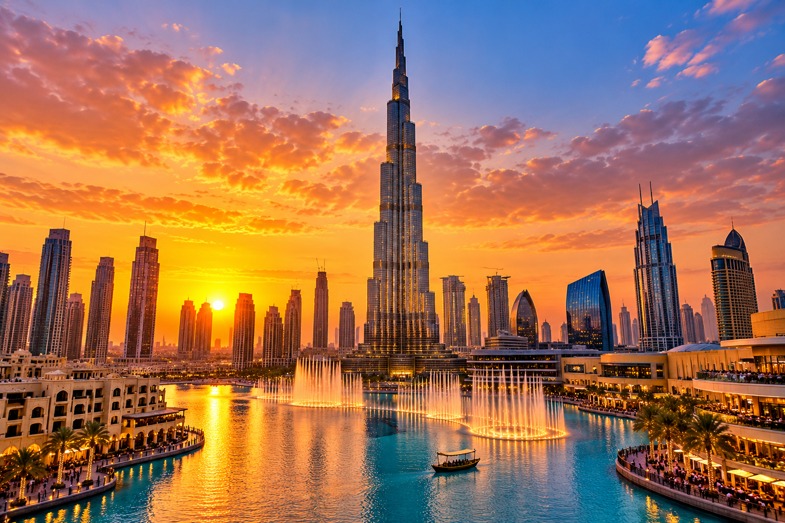 Dubai City Tour – Burj Khalifa – Dubai Mall
