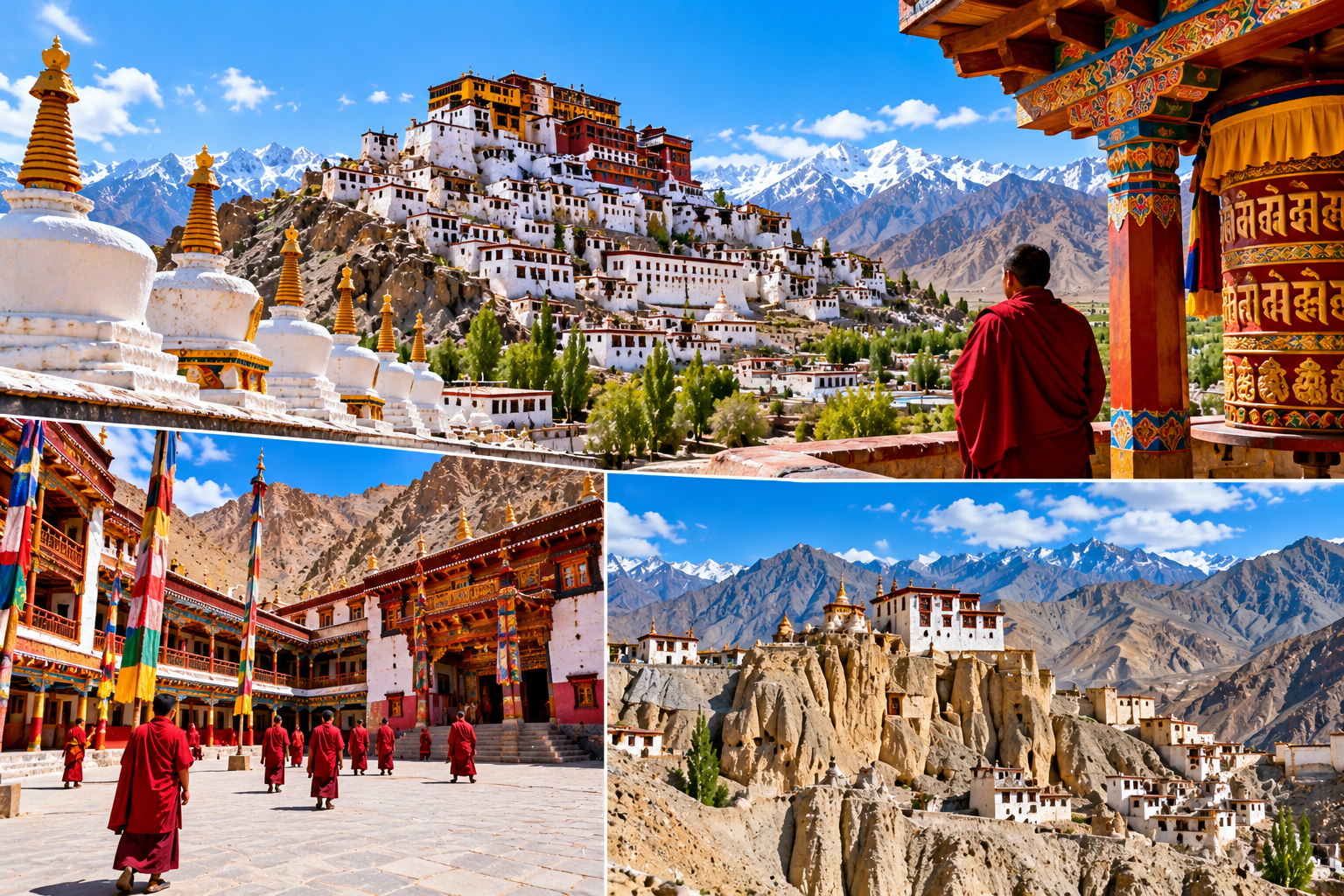Monasteries in Ladakh: Thiksey, Hemis, Lamayuru, Alchi and More