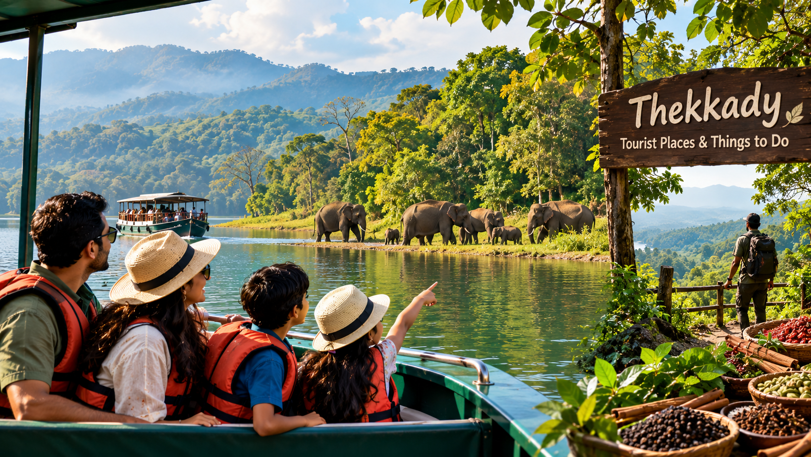 Thekkady Tourist Places & Things to Do