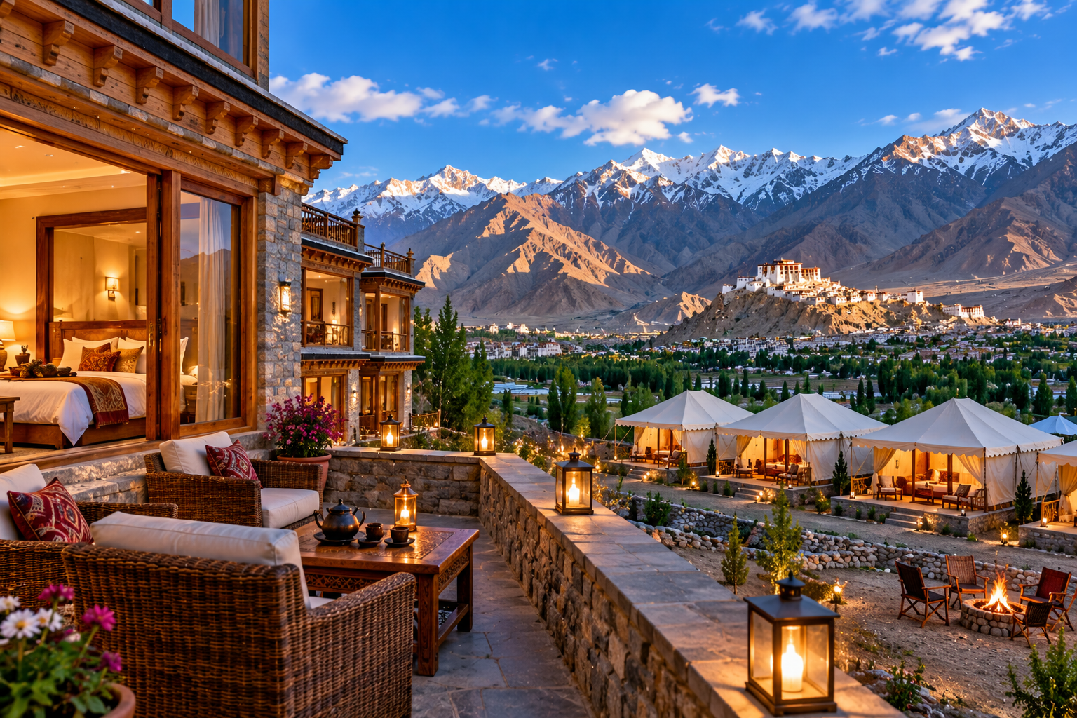 Where to Stay in Leh Ladakh: Hotels, Camps and Cottages