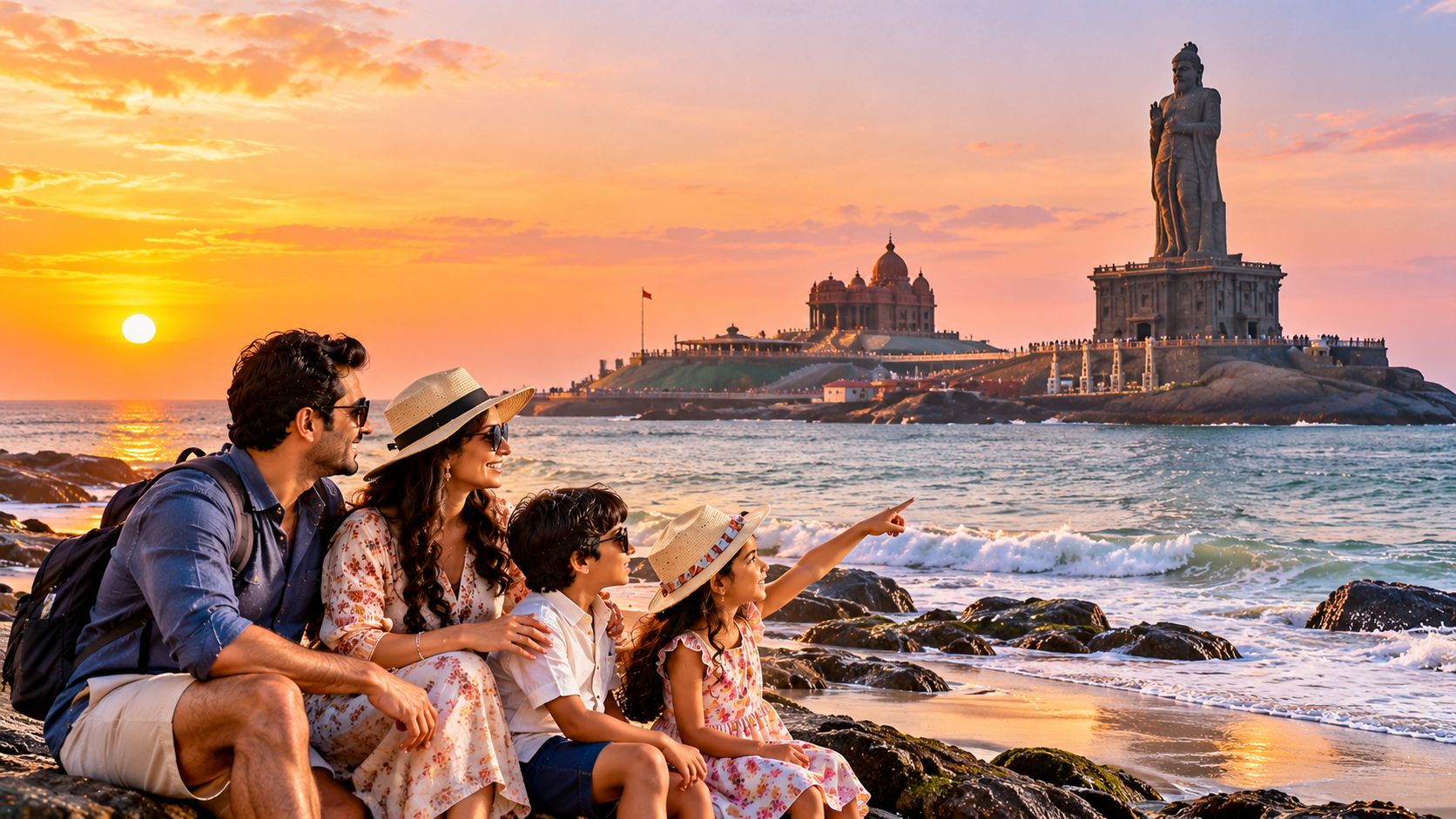 Kerala & Kanyakumari Tour – 7 Days