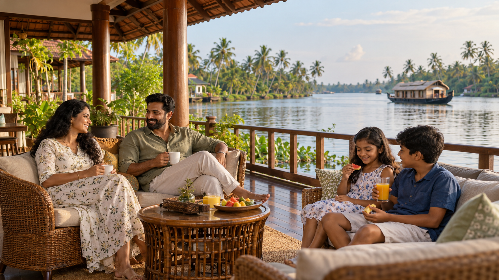 Thekkady to Alleppey – Lakeside Resort