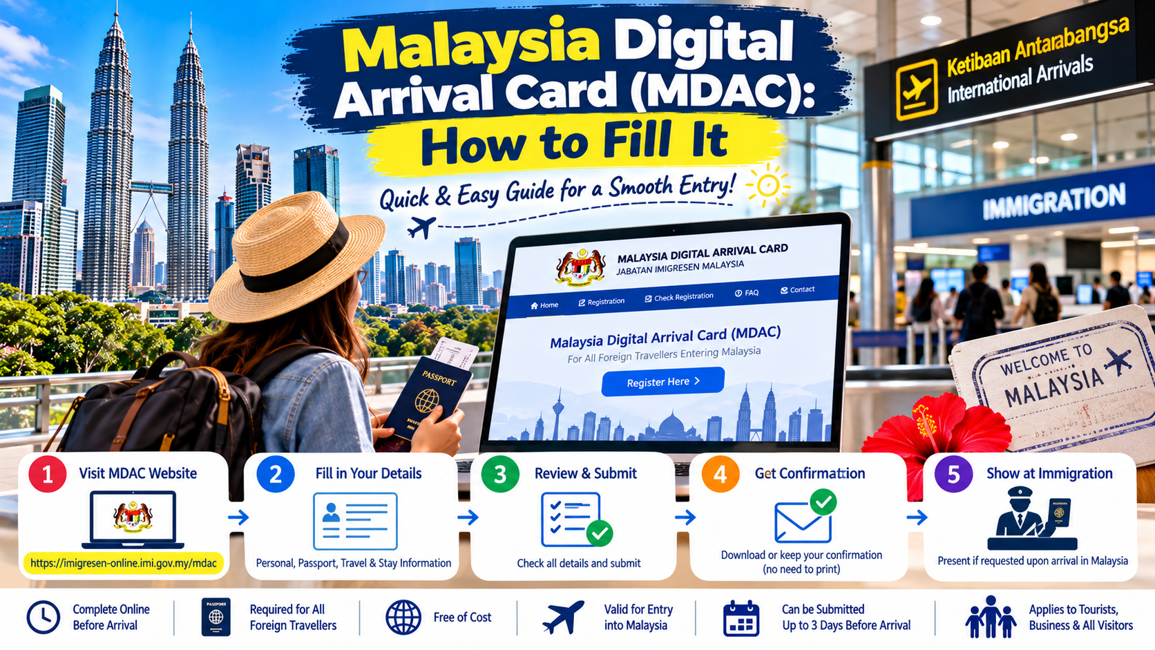 Malaysia Digital Arrival Card (MDAC): How to Fill It, Step by Step