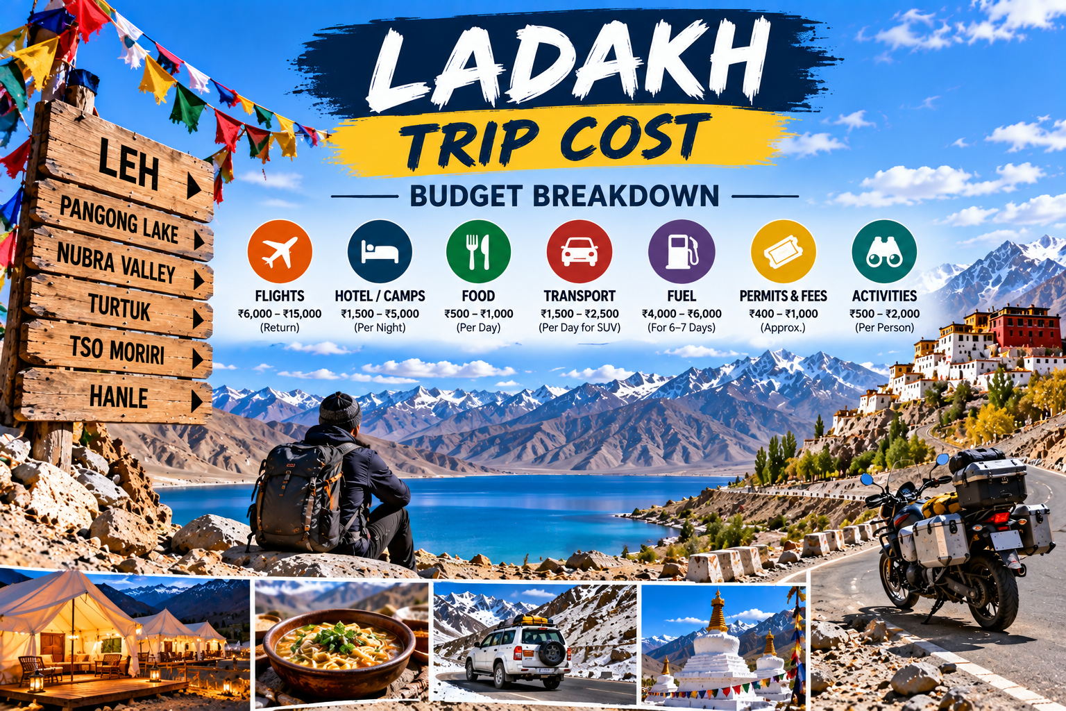 Ladakh Trip Cost: Budget Breakdown for 2027