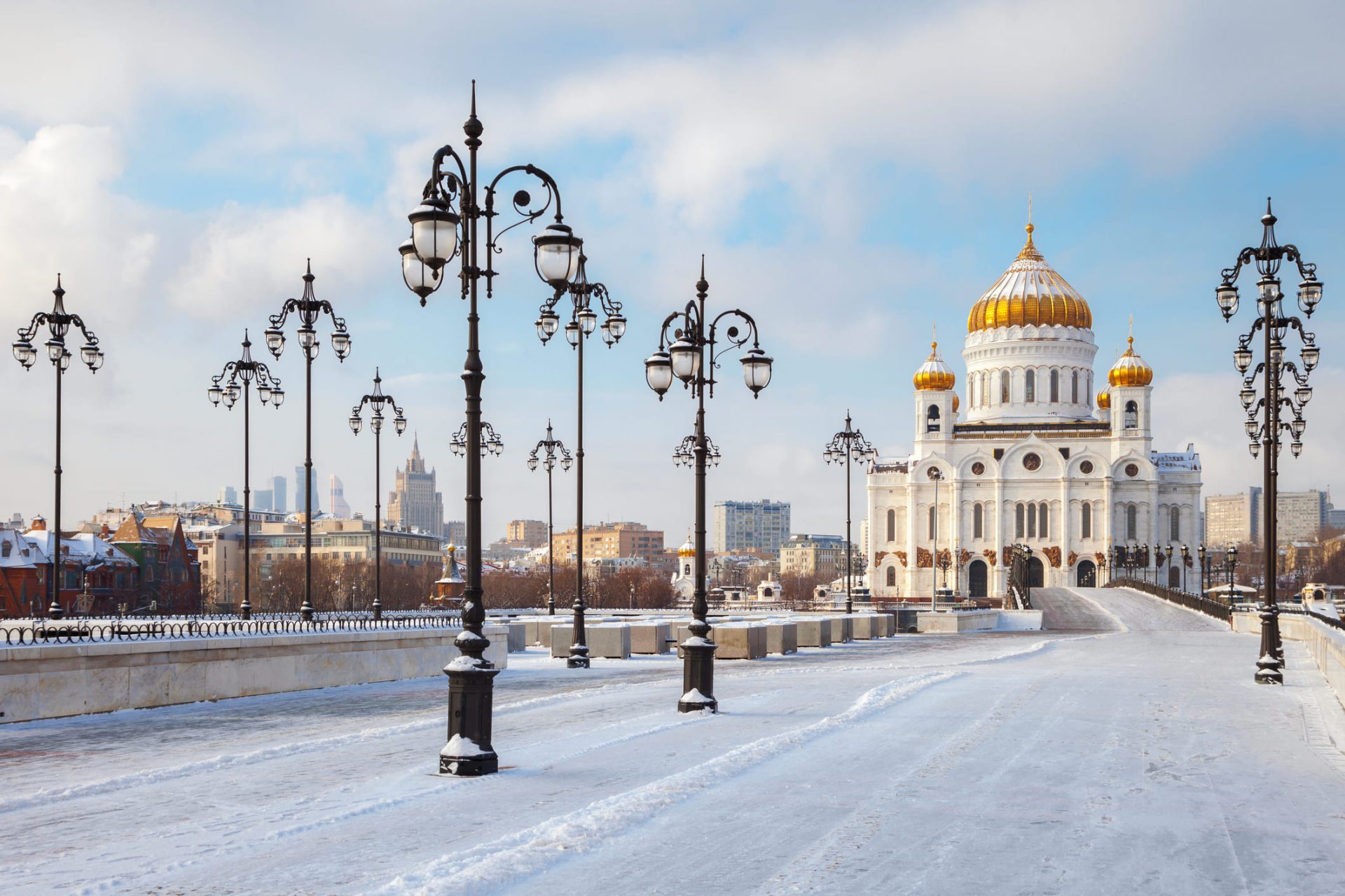 Arrive in Moscow