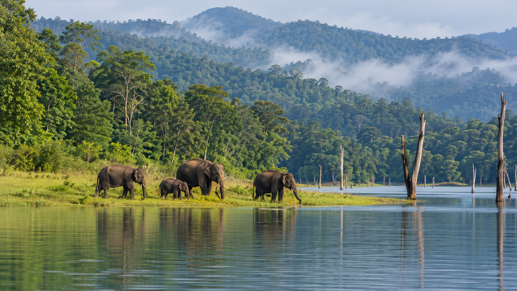 Munnar to Thekkady – Periyar Wildlife