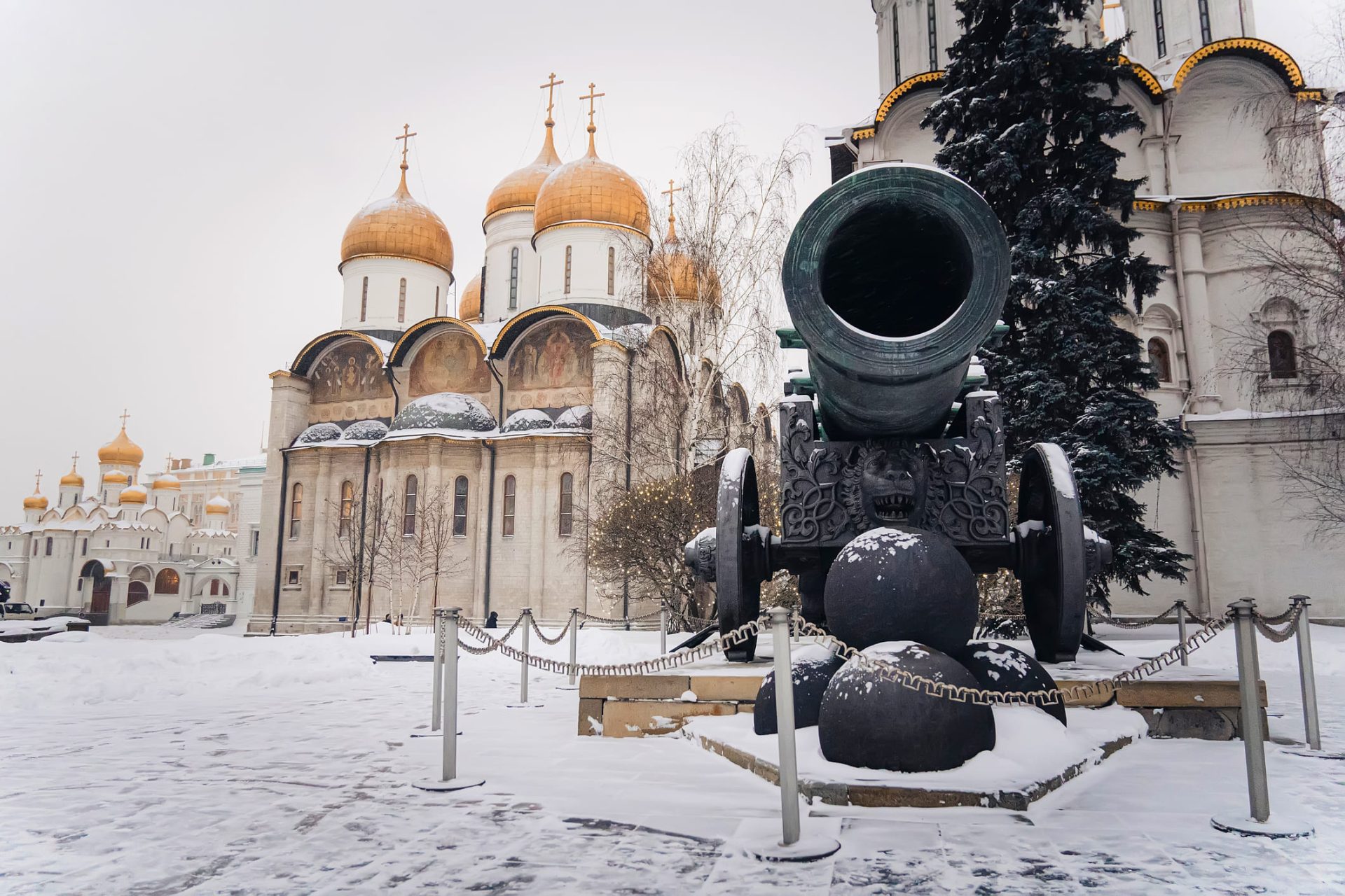 The Kremlin and its cathedrals
