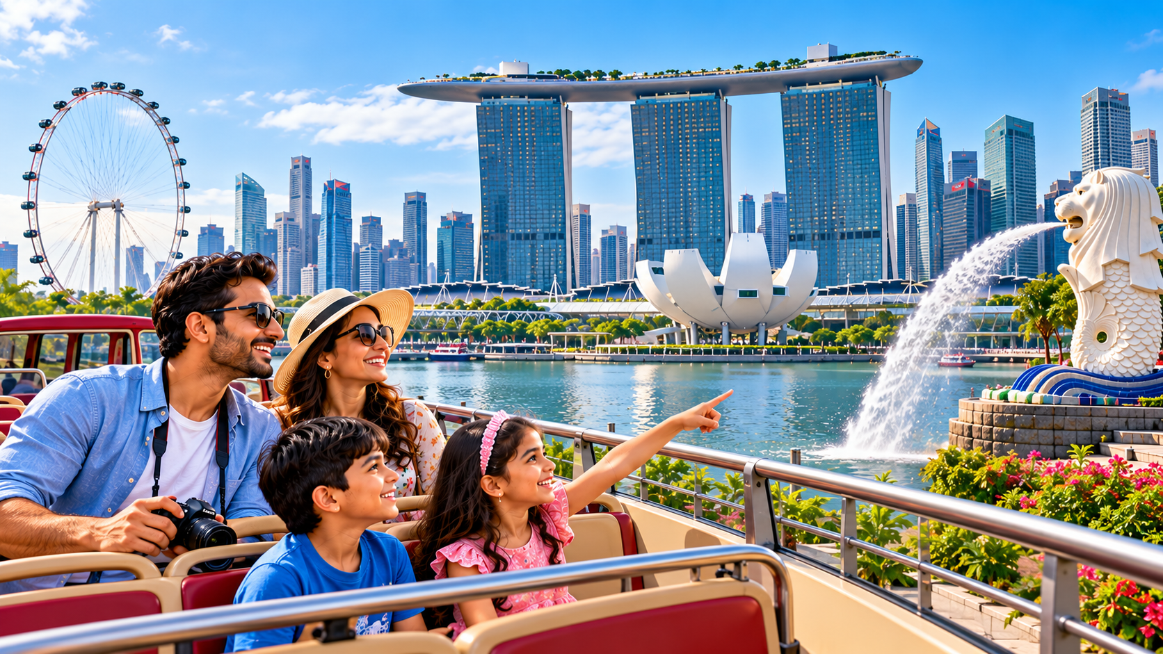Singapore City Tour & Sentosa Island