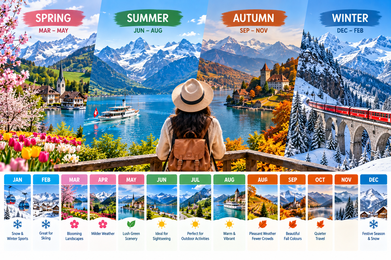 Best Time to Visit Switzerland: Month-by-Month Guide