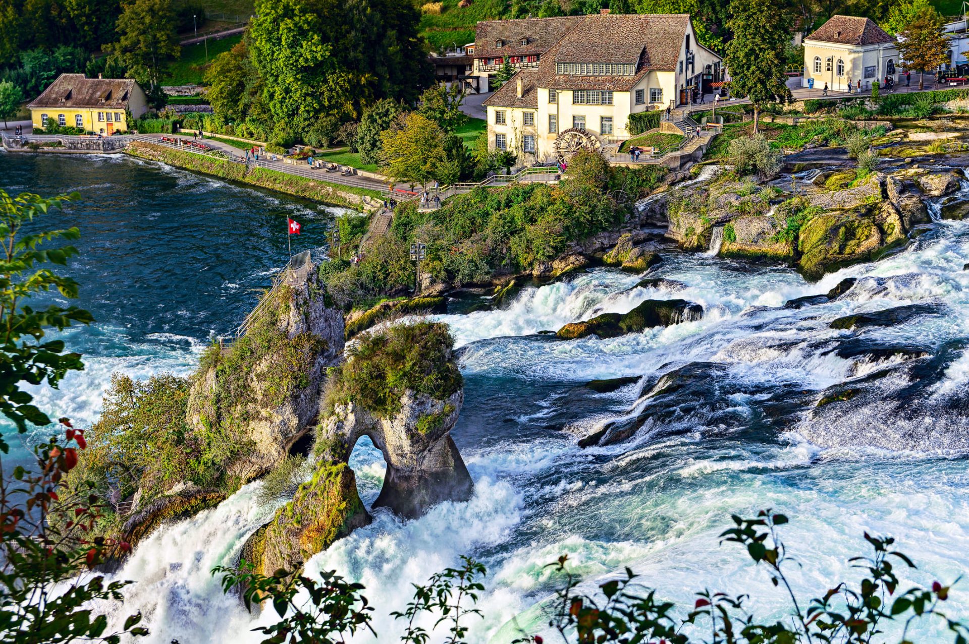 Visit the Heidelberg Alstadt and see the Church of the Holy Spirit. Travel to the Heart of the Black Forest, where you'll have the chance to witness the grandeur of the largest waterfall in Switzerland, the Rhine Falls.