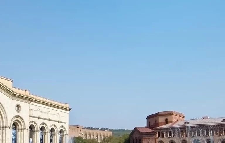 a square in Armenia