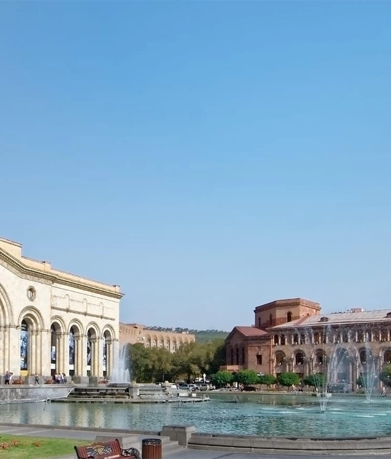 a square in Armenia