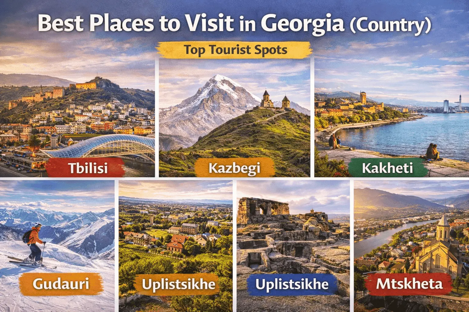 Best time to visit Tbilisi and other cities in Georgia