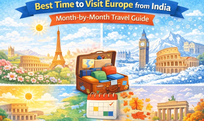 Best Time to Visit Europe from India (Month-by-Month Guide)