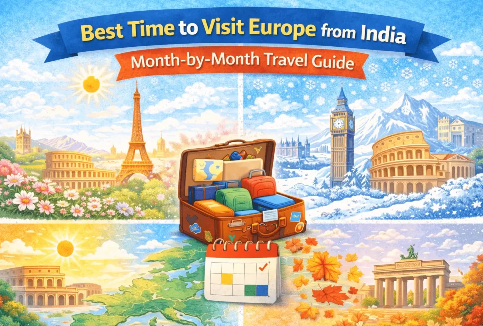 Best time to visit Europe from India
