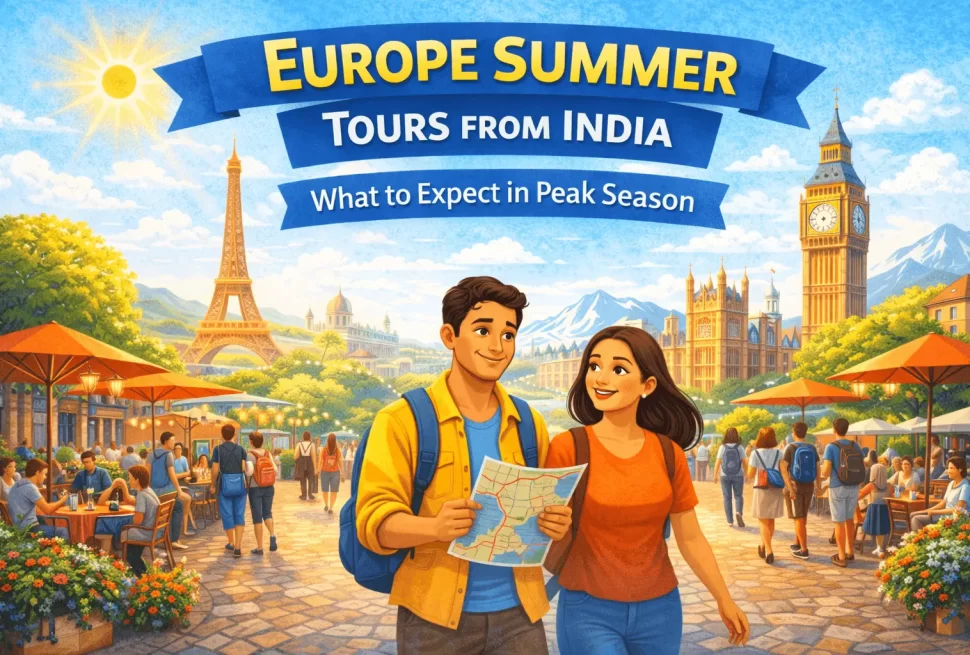 Europe summer tours from India