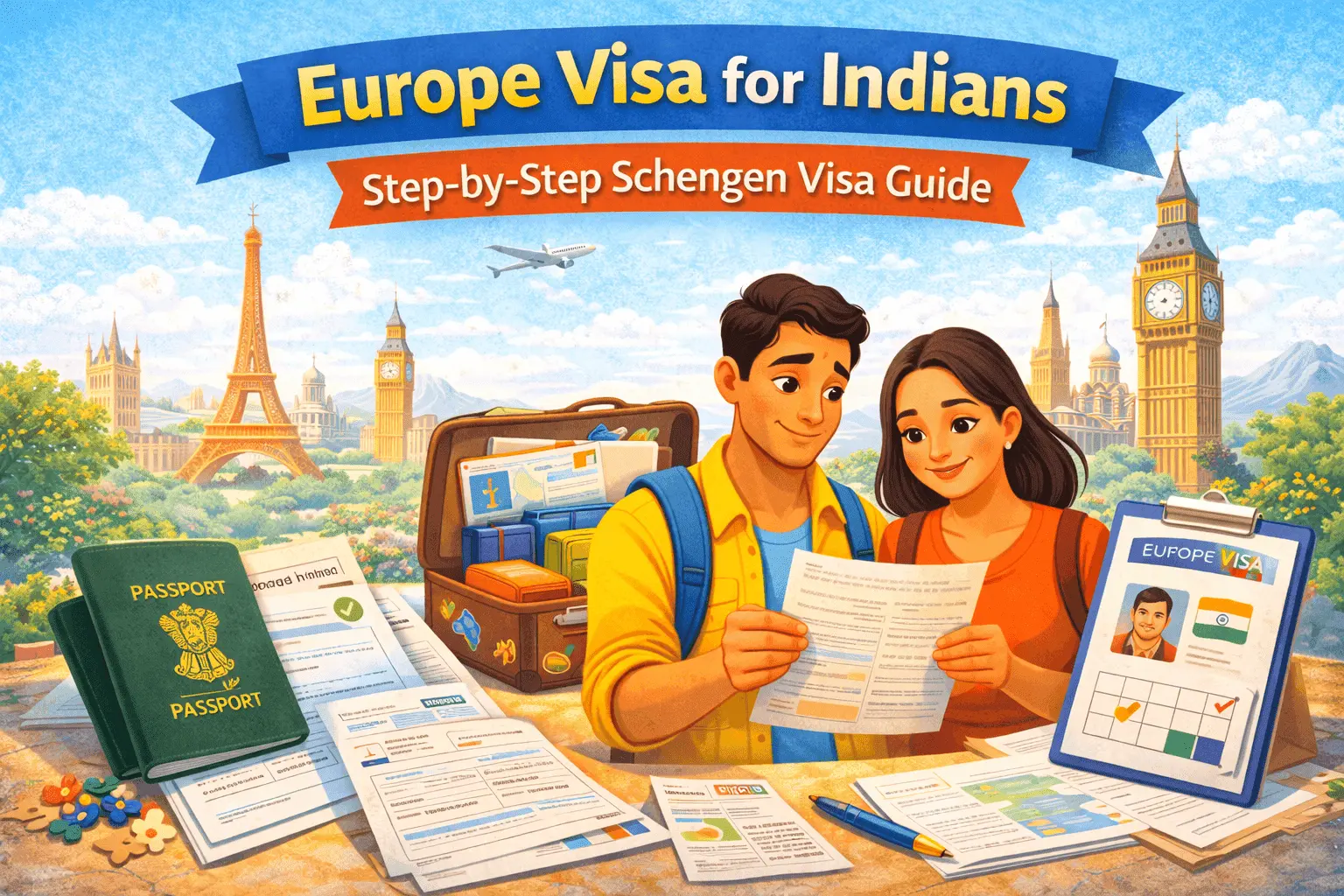 Europe visa for Indians