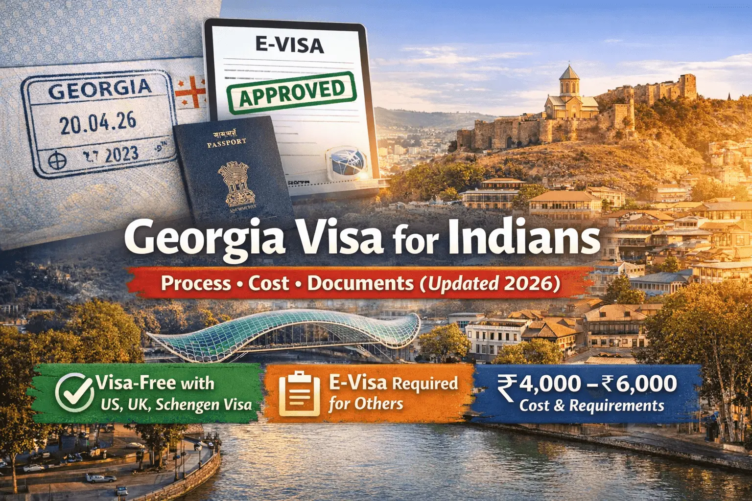 A detailed guide on Georgia visa for Indians