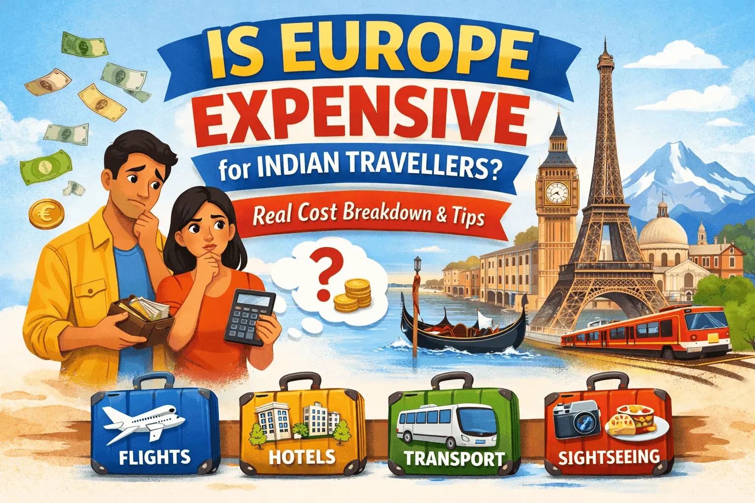 Is Europe expensive for Indian travellers?