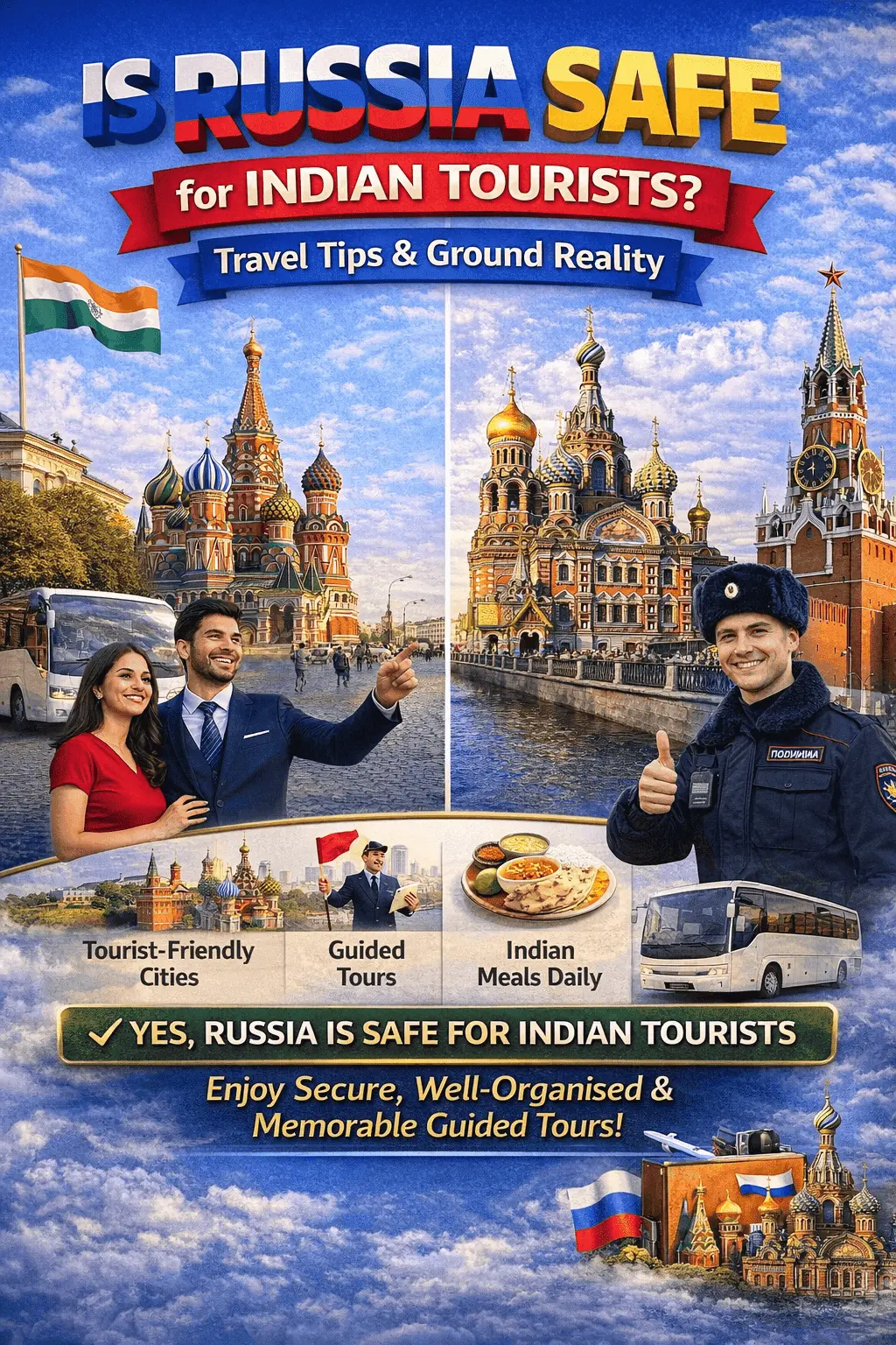 Is Russia safe for Indian tourists?