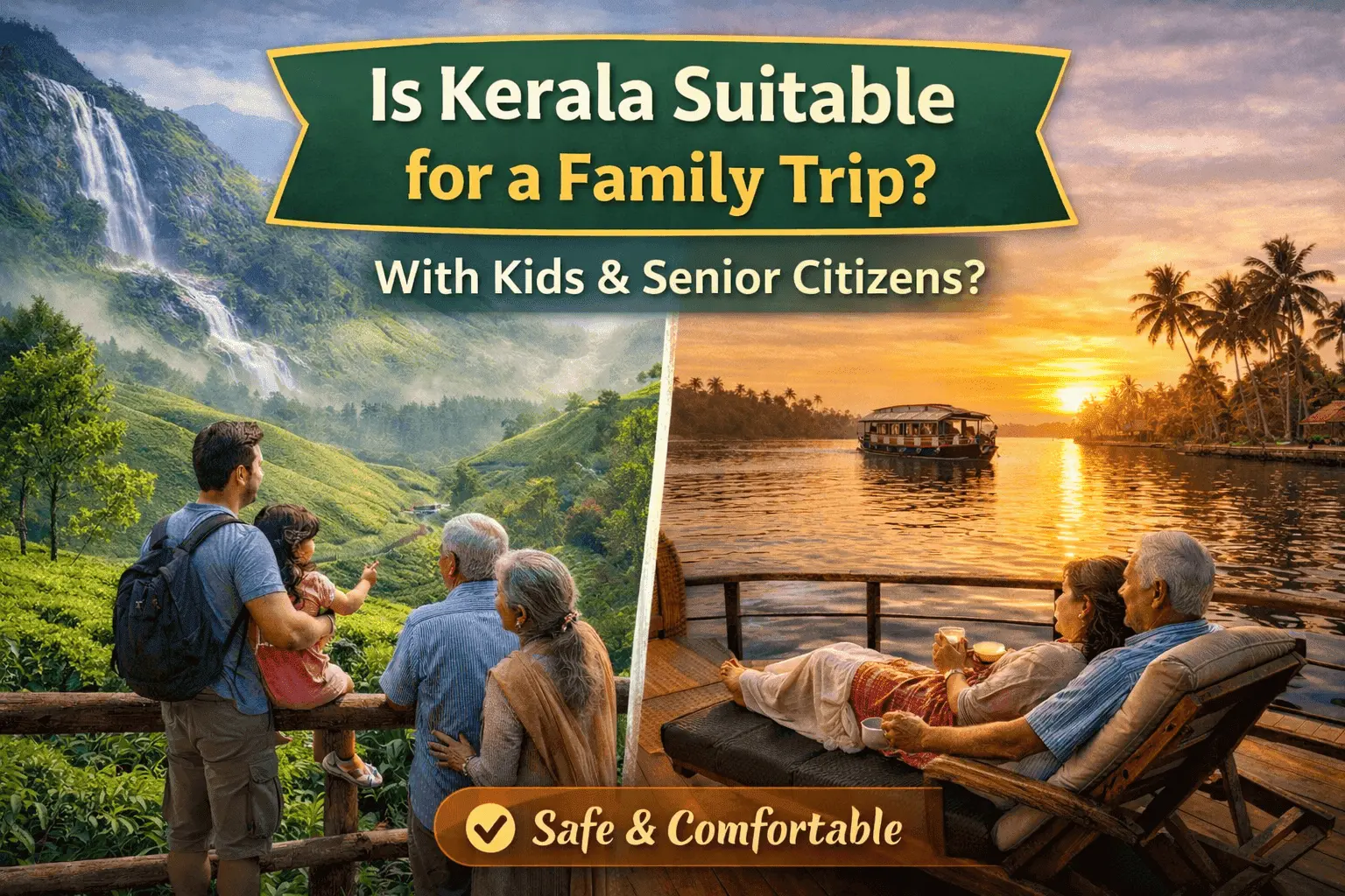 Is Kerala Suitable for a Family Trip with Kids & Senior Citizens?