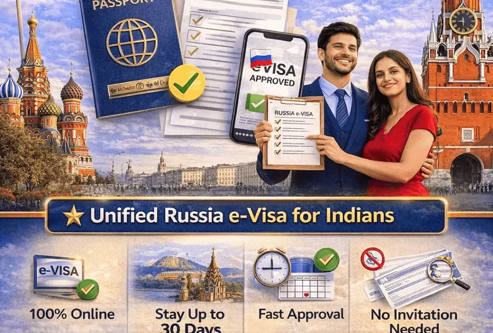 All about Russian evisa for Indian citizens