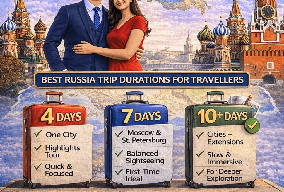 How many days trips are enough for such a vast Russia