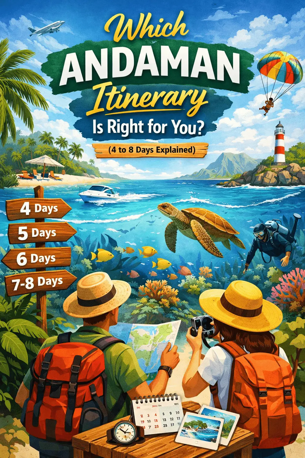 Which Andaman Itinerary Is Right for You? (4 to 8 Days Explained)